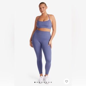 Serenity scrunch leggings small with sport bra in small